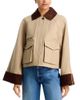Aqua Aqua Bonded Barn Jacket - 1