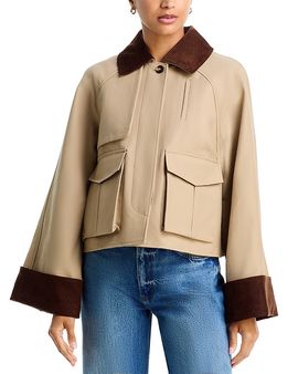 Aqua Aqua Bonded Barn Jacket