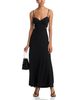 Aqua Aqua Bra Top Maxi Dress - 2