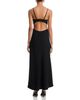 Aqua Aqua Bra Top Maxi Dress - 4