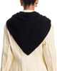 Aqua Aqua Brushed Cashmere Triangle Wrap - 3