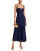 Aqua Aqua Bustier Maxi Mesh Dress - 2