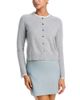 Aqua Aqua Cashmere 100% Cashmere Crewneck Cardigan Sweater - 1