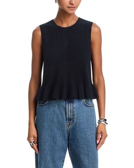 Aqua Aqua Cashmere 100% Cashmere Crewneck Sweater