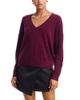 Aqua Aqua Cashmere 100% Cashmere V Neck Sweater - 1