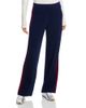 Aqua Aqua Cashmere Athletic Stripe Wide Leg Pants - 1