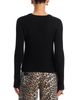 Aqua Aqua Cashmere Double Layer Scoop Neck Top - 3
