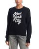 Aqua Aqua Cashmere Nyc Crewneck Sweatshirt - 1