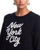 Aqua Aqua Cashmere Nyc Crewneck Sweatshirt - 4