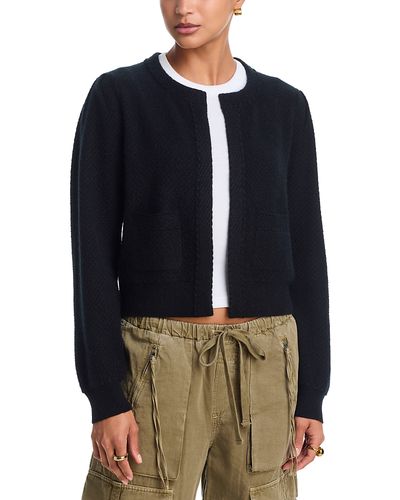 Aqua Aqua Cashmere Puff Sleeve Jacket