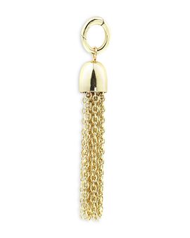 Aqua Aqua Chain Fringe Charm