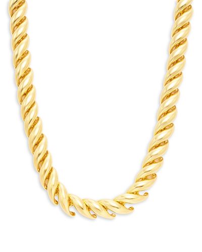 Aqua Aqua Chain Necklace, 14