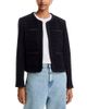 Aqua Aqua Chenille Tweed Four Pocket Jacket - 1