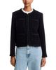 Aqua Aqua Chenille Tweed Four Pocket Jacket - 3