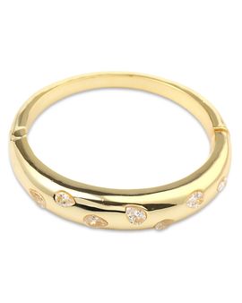 Aqua Aqua Chromosphere Scattered Stone Bangle Bracelet