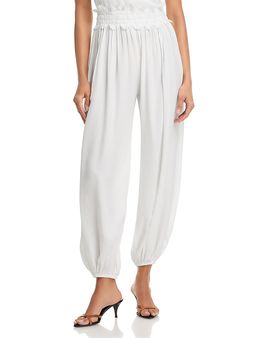 Aqua Aqua Crochet Waist Balloon Pants