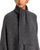 Aqua Aqua Cropped Poncho w/ Scarf - 4