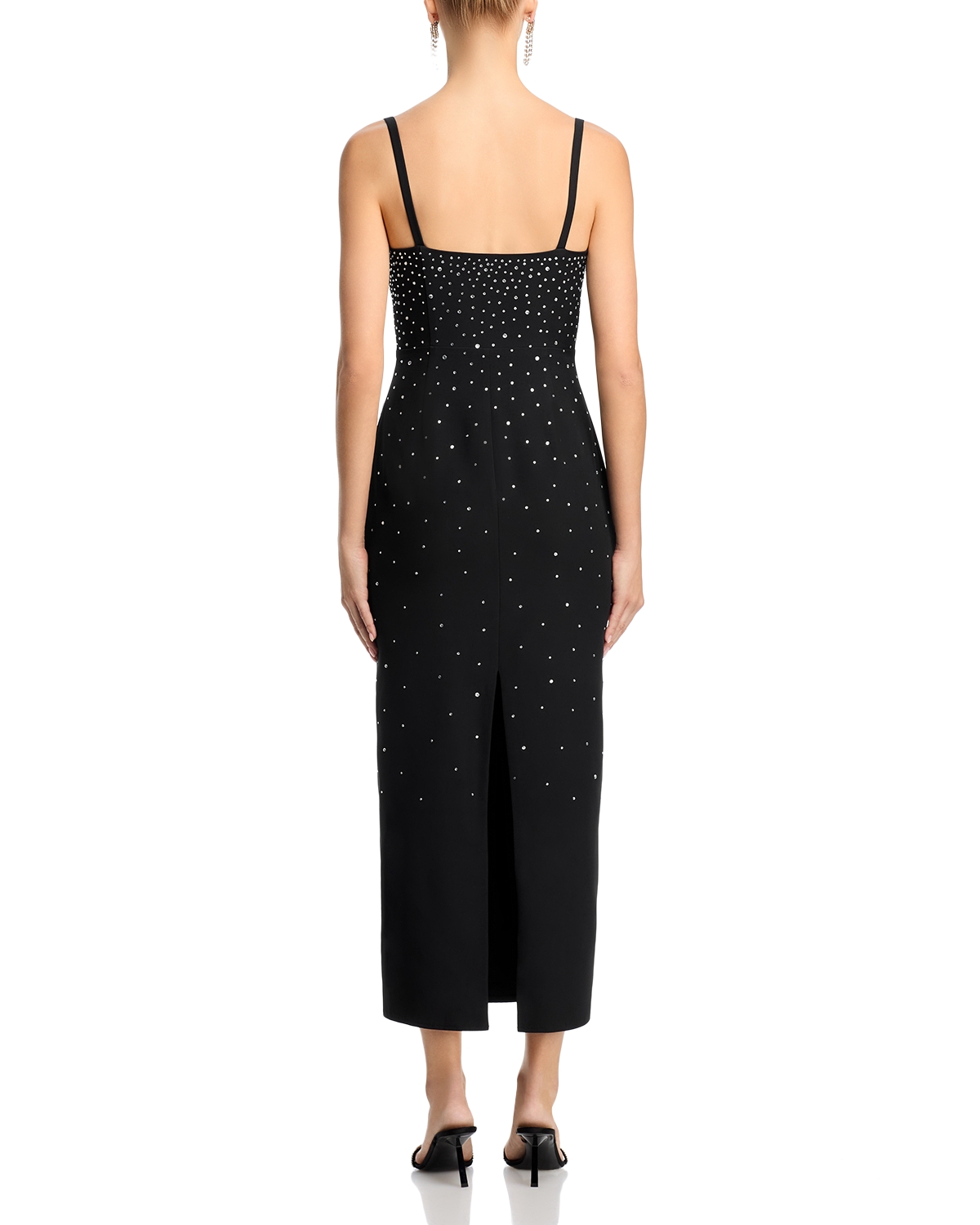 aqua black maxi dress Deep Sapphire Aqua Maxi Dress
