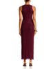 Aqua Aqua Crystal Mesh Sleeveless Maxi Dress - 4