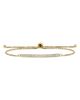 Aqua Aqua Cubic Zirconia Bar Slider Bracelet Exclusive - 1