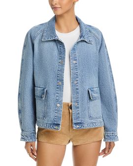 Aqua Aqua Denim Anorak Jacket