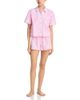 Aqua Aqua Designed by Agua Bendita Scallop Short Sleeve Sleep Set - 1