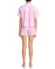 Aqua Aqua Designed by Agua Bendita Scallop Short Sleeve Sleep Set - 3