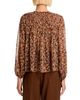 Aqua Aqua Ditsy Floral Button Front Top - 3