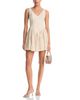Aqua Aqua Ditsy Floral Drop Waist Mini Dress - 2