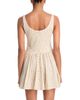 Aqua Aqua Ditsy Floral Drop Waist Mini Dress - 4
