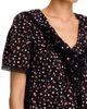Aqua Aqua Ditsy Floral Lace Short Sleeve Top - 4