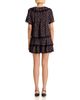 Aqua Aqua Ditsy Floral Lace Short Sleeve Top - 5