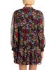Aqua Aqua Ditsy Floral Long Sleeve Mini Dress - 4