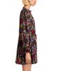 Aqua Aqua Ditsy Floral Long Sleeve Mini Dress - 5