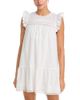 Aqua Aqua Ditsy Sweet Embroidered Dress - 1