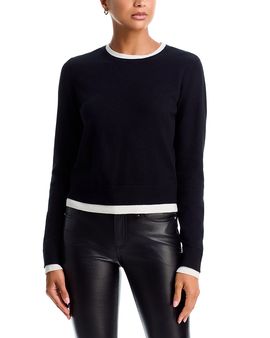 Aqua Aqua Double Layer Crewneck Sweater