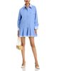 Aqua Aqua Double Layer Mini Shirt Dress - 2