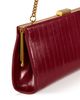 Aqua Aqua Eel Embossed Leather Clutch - 5