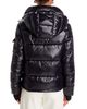 Aqua Aqua Ella Glossy Hooded Puffer Coat - 4