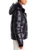 Aqua Aqua Ella Glossy Hooded Puffer Coat - 5