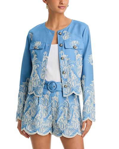 Aqua Aqua Embordered Blazer
