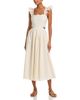 Aqua Aqua Embroidered Scallop Trim Dress - 2