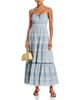 Aqua Aqua Eyelet Embroidered Maxi Dress - 2