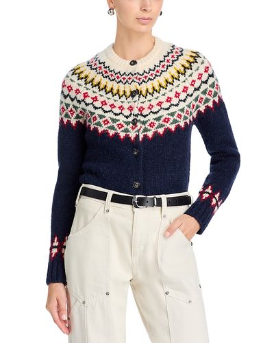 Aqua Aqua Fair Isle Cardigan