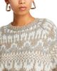 Aqua Aqua Fair Isle Crewneck Sweater - 6
