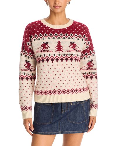 Aqua Aqua Fair Isle Skier Sweater