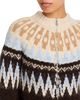 Aqua Aqua Fair Isle Zip Front Cardigan - 4