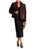 Aqua Aqua Faux Fur Puff Sleeve Jacket - 2