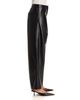 Aqua Aqua Faux Leather Wide Leg Pants - 4