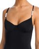 Aqua Aqua Faux Pearl Underwire One Piece Swimsuit - 4